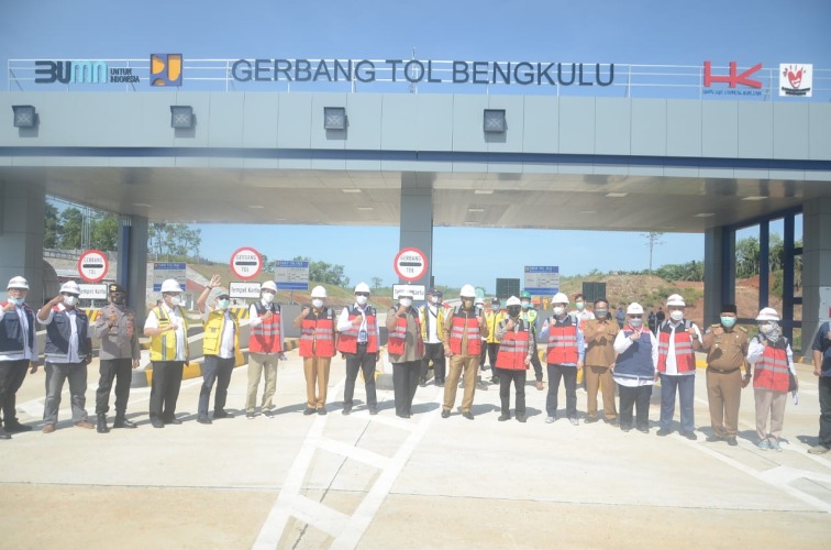 Jalan Tol Bengkulu Rampung Akhir Tahun