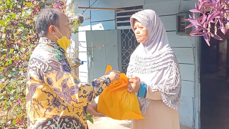 Aksi Sosial Dinas Perkim dan Pertanahan Provinsi Bengkulu Peduli Kaum Dhuafa