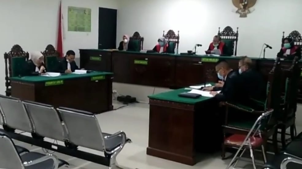 Sidang Perdana Mufran dan Hirwan Dengan Agenda Pembacaan Dakwaan