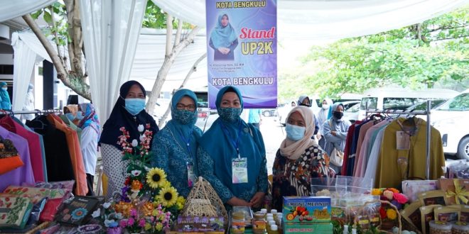 UMKM Binaan PKK se-Provinsi Bengkulu Mulai Dipamerkan