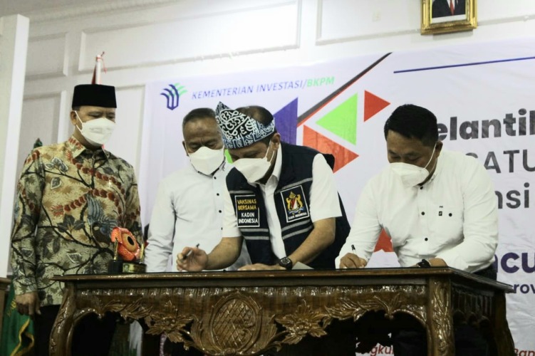 Pelantikan Ketua PWI Bengkulu Dibarengi Peluncuran 1000 Vaksinasi Covid-19