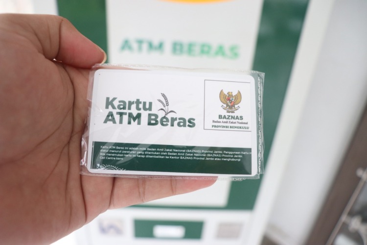 BAZNAS Provinsi Bengkulu Melaunching ATM Beras