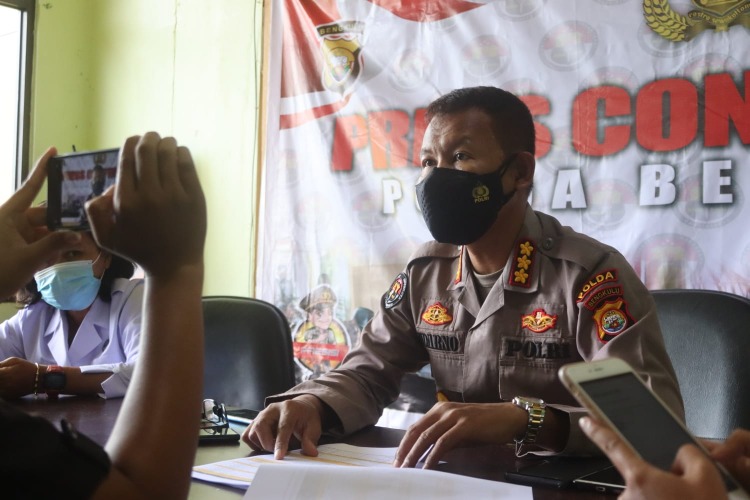 Kabid Humas Polda Bengkulu Kombes Pol Sudarno, Foto: Dok