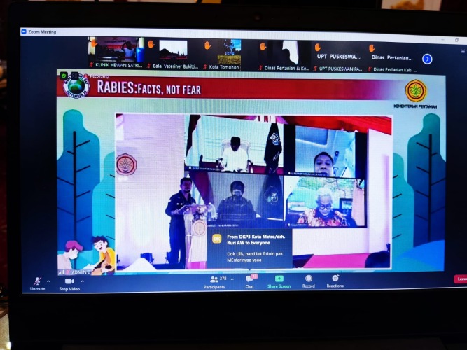 Langkah Gubernur Bengkulu Diapresiasi Mentan RI Soal Penanganan Rabies