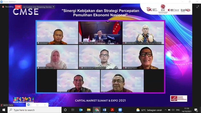 CMSE 2021 Kembangkan Investasi Dengan Informasi Aktual Pasar Modal