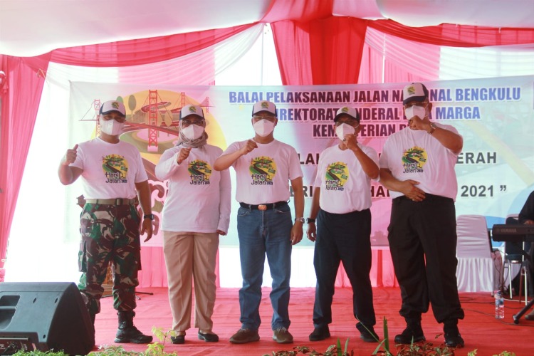 Hari Jalan 2021, Rohidin Ajak Masyarakat Jaga Fasilitas Infrastruktur