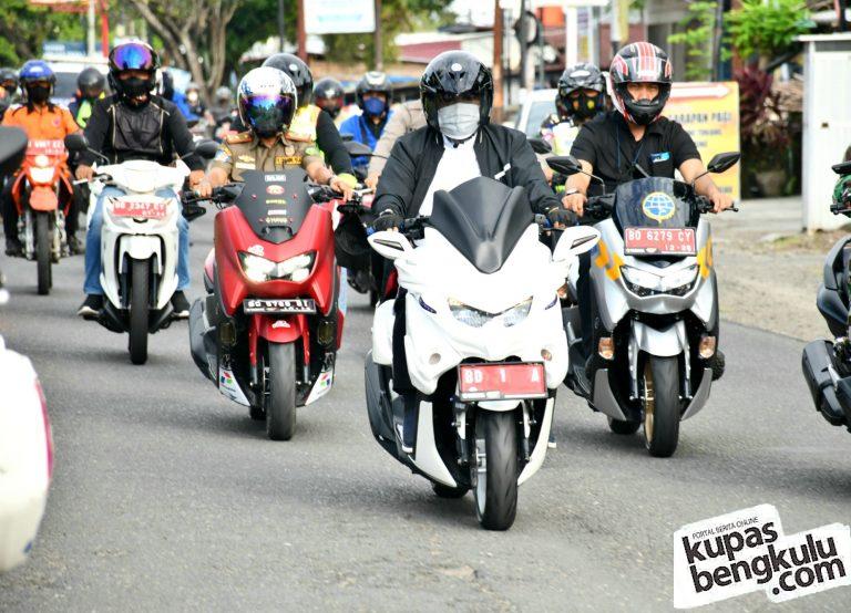 Konvoi Motor, Rombongan Helmi Sidak Posko Pengamanan Nataru