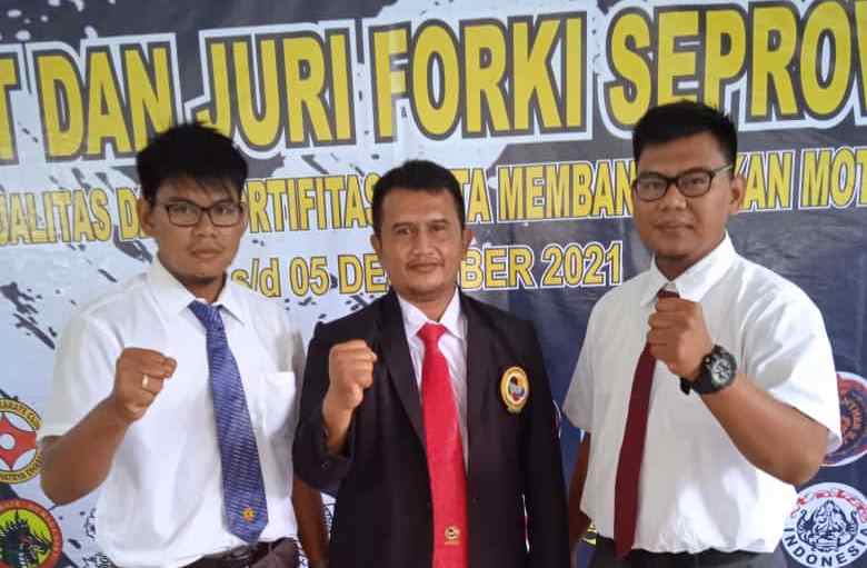 2 Pelatih Shoto-Kai Bengkulu Raih Penghargaan