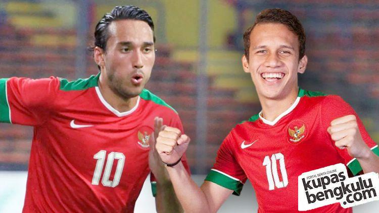 Egi Maulana Vikri dan Ezra Walian, Foto: Dok/Indosport