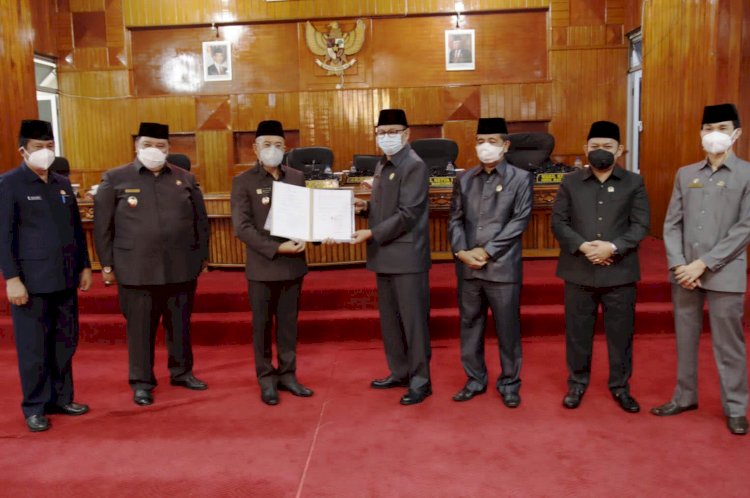 Raperda RPJMD Tahun 2021-2026 Telah Diputuskan Jadi Perda