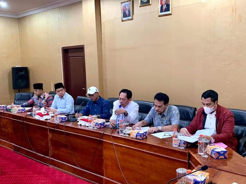 Komisi I DPRD Kota Bengkulu gelar RDP tentang status hak kepemilikan tanah seluas 2,6 Hektare, Foto: Dok