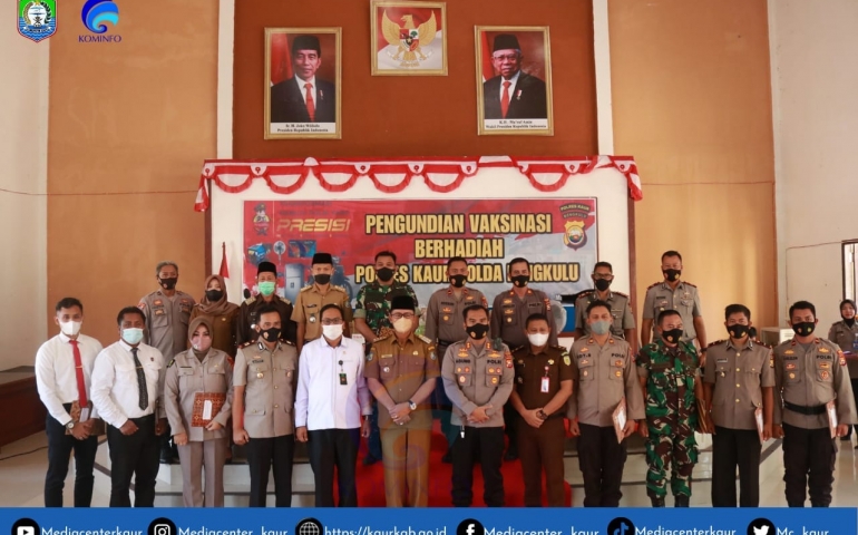 Bupati Lismidianto Hadiri Gebyar Vaksinasi Berhadiah Sepeda Motor