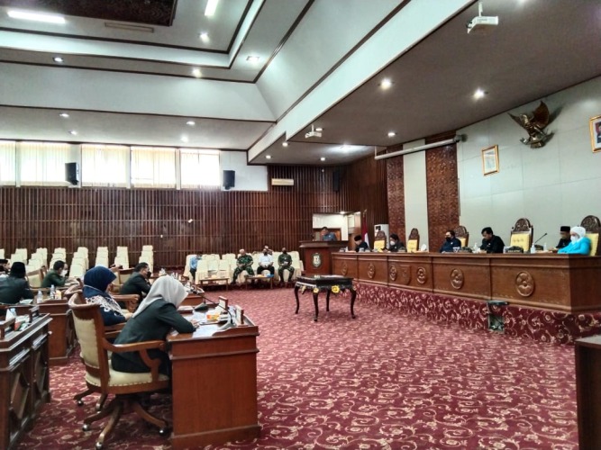 Rapat Paripurna DPRD Provinsi Bengkulu, Foto: Dok/Shelly Arsita