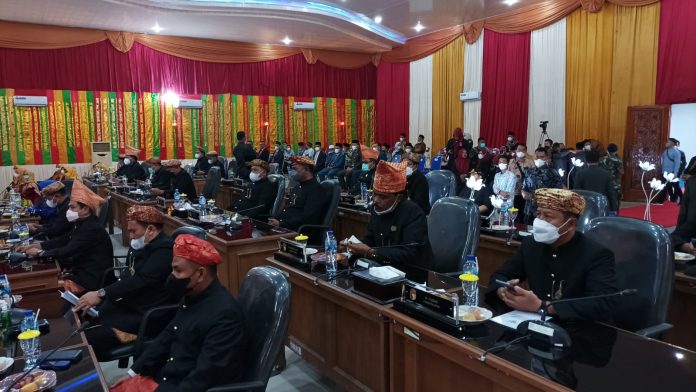 Rapat Paripurna Istimewa DPRD Kabupaten Mukomuko, Foto: Dok