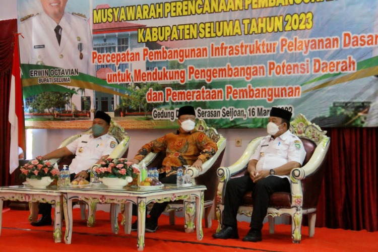 Hadiri Musrenbang Seluma 2023, Gubernur Rohidin Tekankan Ini
