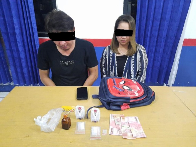 Pasangan Suami Istri di Rejang Lebong Kompak Edarkan Sabu