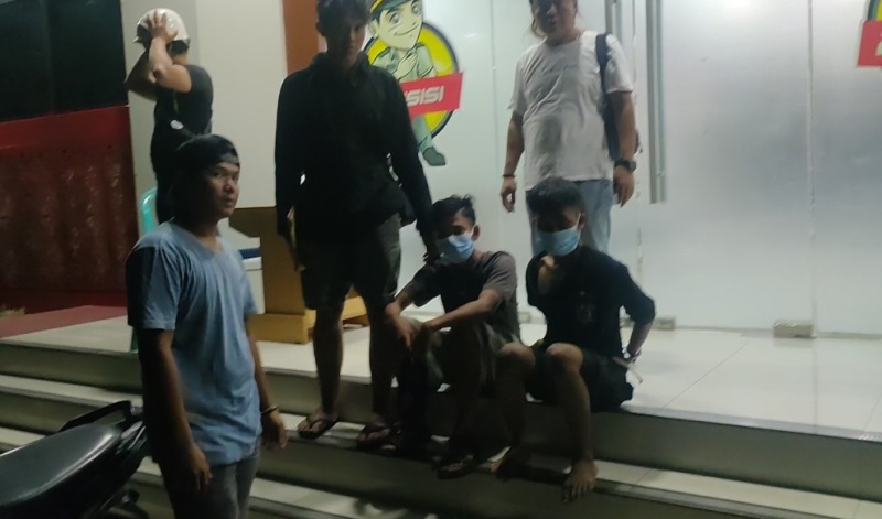 Kedua tersangka Curanmor saat diamankan Tim Elang Jupi Polres Kepahiang, Foto: Dok
