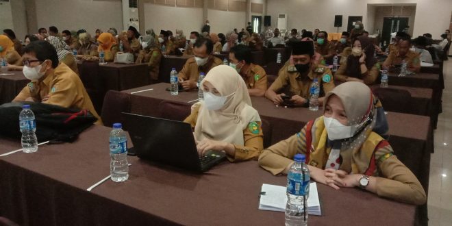 Forum Perangkat Daerah tentang penyusunan RKPD Kota Bengkulu 2023, Foto: Dok/Mc