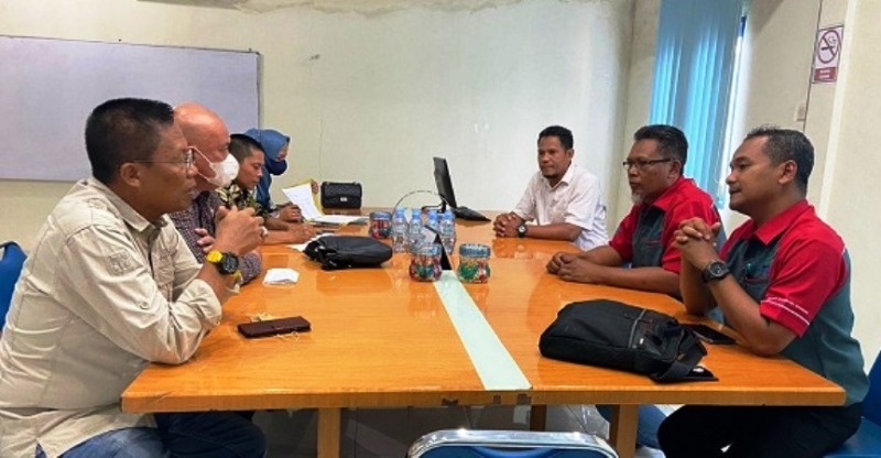 Komisi III DPRD Provinsi Bengkulu saat melakukan koordinasi dengan PT Cipta Mas Bumi Selaras, Foto: Dok