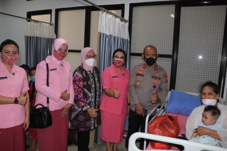Kolaborasi Polda Bengkulu Gelar Bakti Sosial Operasi Bibir Sumbing