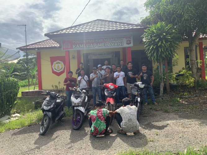 Polisi Amankan Pelaku Curanmor, Barang Bukti di Sumsel