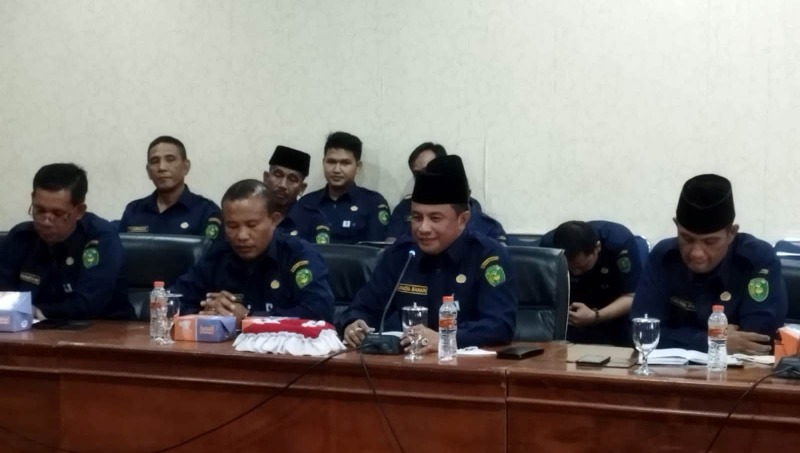 Komisi III saat menggelar RDP bersama Perumda Tirta Hidayah, Senin, 30 Mei 2022, Foto: Dok