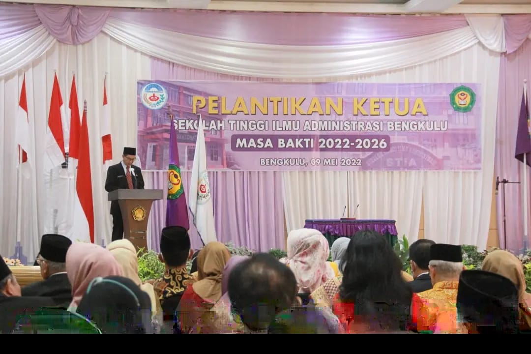 Pelantikan Ketua STIA Bengkulu 2022-2026 Diharapkan Bawa Kemajuan