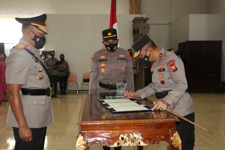 Umardani Resmi Jabat Wakapolda Bengkulu, Hari Prasojo Masuki Masa Pensiun