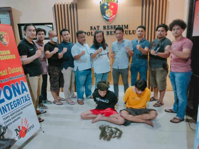 Polisi Temukan Ganja Saat Geledah Kediaman Tersangka Curanmor