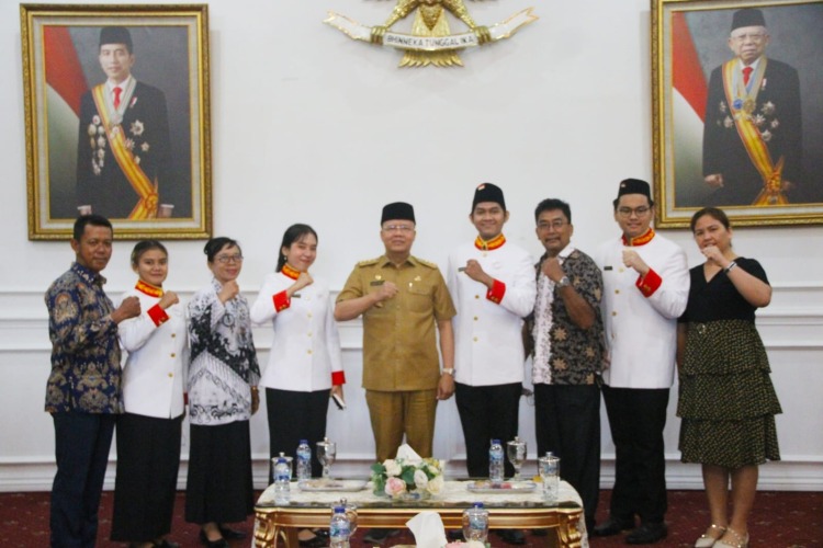 Empat GBN Perwakilan Provinsi Bengkulu Dilepas