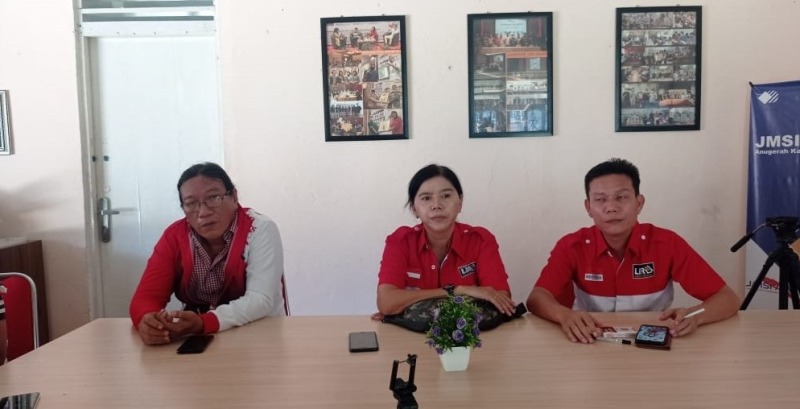 Konferensi Pers DPW LIRA Bengkulu, Kamis, 21 Juli 2022, Foto: Dok