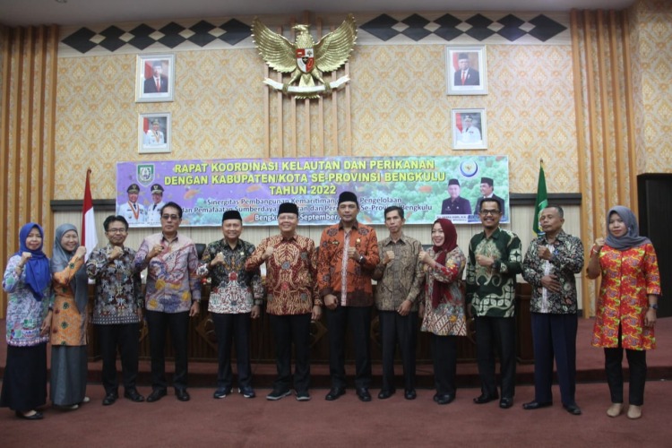 Rakor bidang kelautan dan perikanan Provinsi Bengkulu Tahun 2022, Kamis, 15 September 2022, Foto: Dok
