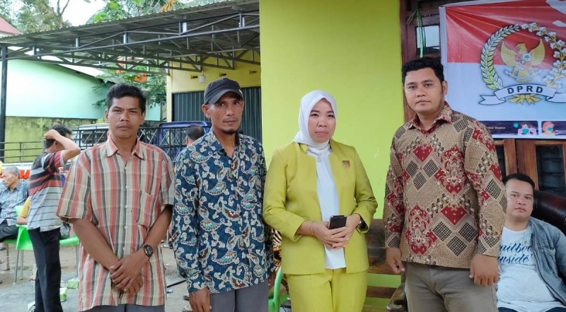 Kegiatan reses anggota DPRD Provinsi Bengkulu, Marlesi, S. Sos, di Desa Taba Rena Kecamatan Pagar Jati, Sabtu 26 November 2022, Foto: Dok
