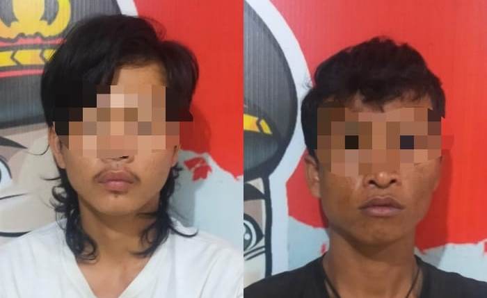 Dua pelaku curas JA (25) dan AP (20), Foto: Dok