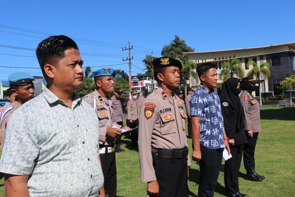 Polda Bengkulu Resmi Gelar Operasi Pekat Nala II-2022