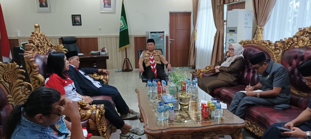 Pemprov Bengkulu saat menerima hearing DPW LIRA Provinsi Bengkulu, Senin, 19 Desember 2022, Foto: Dok