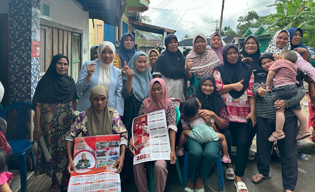 Kegiatan reses anggota DPRD Provinsi Bengkulu, Marlesi, S. Sos, Foto: Dok