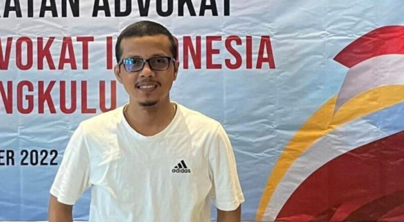 Advokat Jeki Haryanto, SH, alumni Fakultas Hukum Unihaz 2006, Foto: Dok