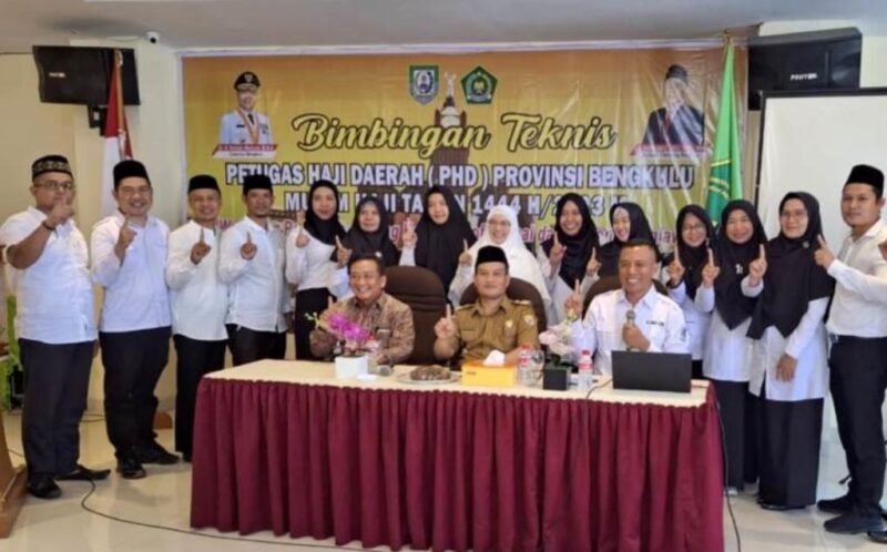 Bimtek PHD Bengkulu, Senin, 15 Mei 2023, Foto: Dok