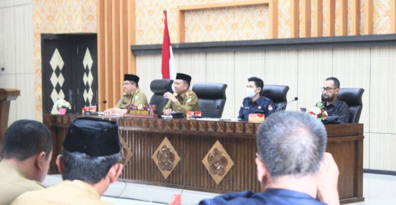 Rakor persiapan pilkada serentak tahun 2024, Selasa, 13 Juni 2023, Foto: Dok