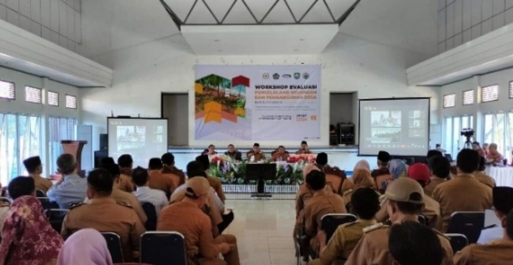 Kades Sekabupaten Kaur Ikuti Workshop Evaluasi Pengelolaan Keuangan dan Pembangunan Desa