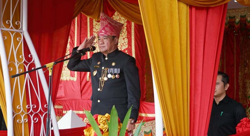 Upacara Peringatan HUT ke-56 Provinsi Bengkulu Tahun 2024 Berlangsung Khidmat