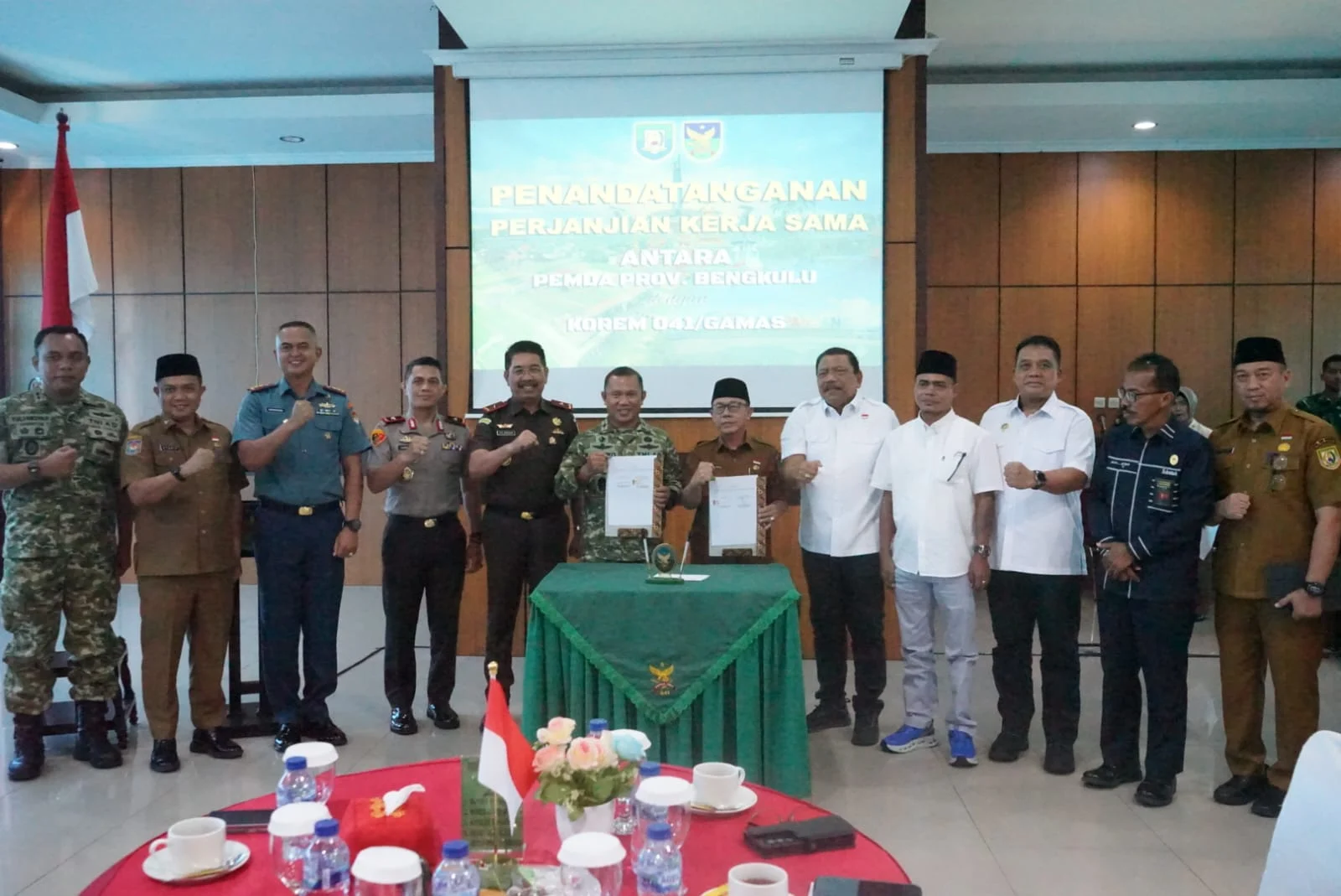 Pemprov Bengkulu Gandeng TNI, Perkuat Ekonomi Warga dan Percepat Pembangunan Lewat Karya Bhakti